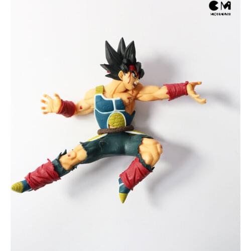 Genuine Dragon Ball GK Kamehameha Super Saiyan Son Goku Bardock PVC Action Figures Model Toys Collection Cool Bardock 17Cm