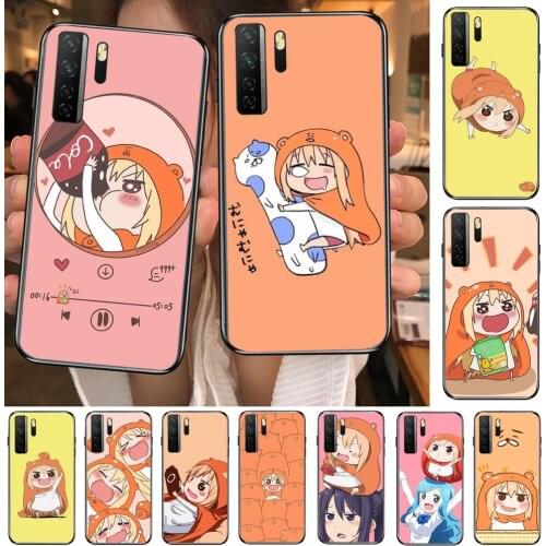 Himouto! Umaru-chan Anime Black Soft Cover The Pooh For Huawei Nova 8 7 6 SE 5T 7i 5i 5Z 5 4 4E 3 3i 3E 2i Pro Phone Case cases