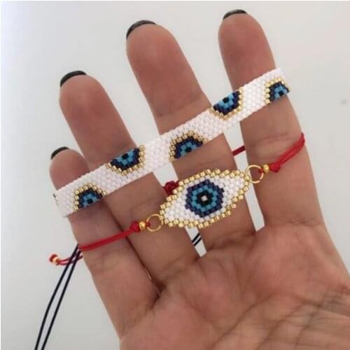 Pretty Bead Star Bracelet Set Japanese Bead Heart Jewellery Rhinestone Bohemian Friendship Rope Bracelets