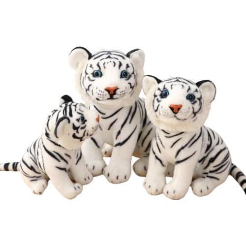 Cute Tiger Plush Toy Animal Plush Soft Stuffed Toy Cute Simulation Doll Tiger Plush Toy Children’S Birthday Gift Plush Toy