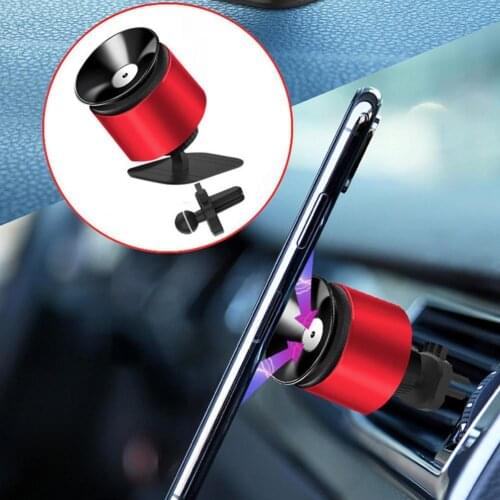Mobile Phone Holders 2 In 1 Universal Stable Suction Cup Magnet Phone Holder Air Outlet Car Phone Mount Phone Accessories 2021