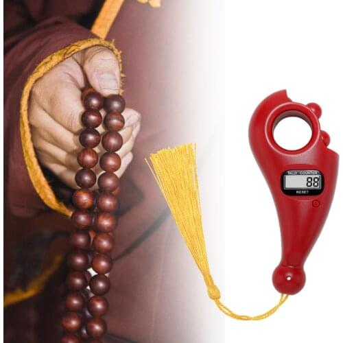 Portable Handheld Tassel Digital Beads Counter Finger Game Decompression Toy clicker counter counters tally counter clicker coun
