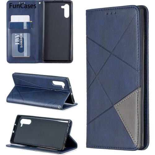Note 10 Light Cases For estojo Samsung Note 10 Book sFor Samsung Galaxy phone case Note 10 Kryty PU Leather Phone Bag Aksesuar