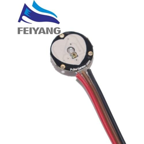 10PCS Pulsesensor pulse heart rate sensor for Arduino open source hardware development pulse sensor