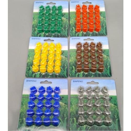 20PCS Fan-Shaped Plastic Spray Nozzle Agriculture Misting Sprinkler High Pressure Atomization Sprayers Garden Accessories