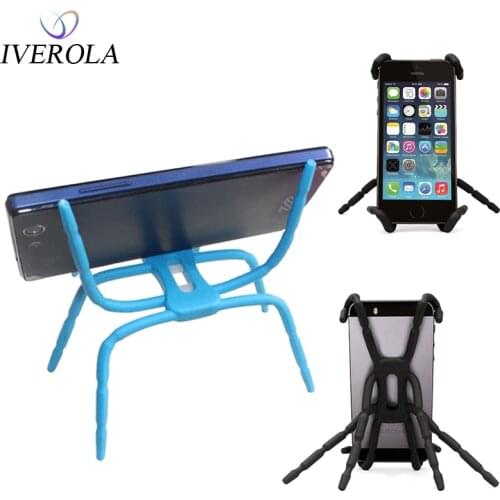 Universal Phone Stand Spider DIY Phone Holder Mount stent Desk Stand Mobile Phone Lazy Holder For iPhone For Samsung For Android