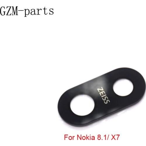 GZM-parts 3pcs/lot Back Rear Camera Lens Glass Replacement Cover with Sticker For Nokia 8 8.1 7 7.1 6 6.1 Plus 6.2