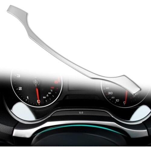 Car Accessories Instrument Panel Dashboard Trim Cover Sticker For Audi A3 8V 2013-2020 Stainless Steel 1pc