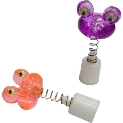 36pcs Spring swing head frog Pencil Top Cup Cake Decoration Topper Vending Birthday Party Favors Gift Novelty Pinata Bag Filler