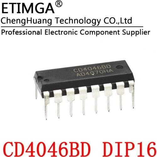5PCS/LOT CD4046 CD4046BE CD4046BD CMOS DIP-16
