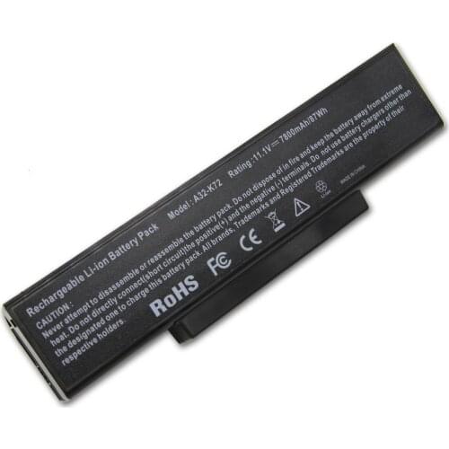 5200mAh for Asus Laptop battery A32-K72 A32K72 A73TK A73TA A73T A73SW A A72 A73 A73SW