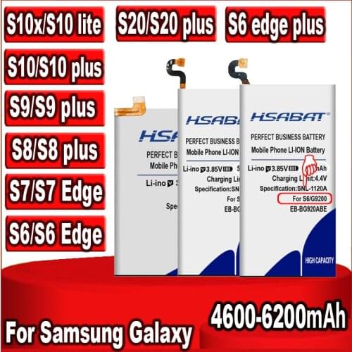HSABAT 5600mAh EB-BG955ABA Battery for Samsung GALAXY S8+ G9550 S8 Plus S8Plus SM-G9 SM-G955 G955