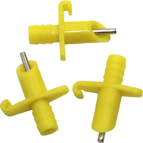 60 sets Rabbit drinking Automatic Waterer Feeder Water 8 mm Tee + spring Rabbit rearing Tools Animal husbandry equipment