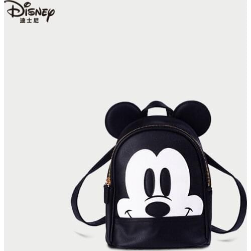 Disney Waterproof Mickey Mouse Backpack Large Capacity Minnie Mouse Fashion Lightweight Handbag Waterproof Shopping Bag