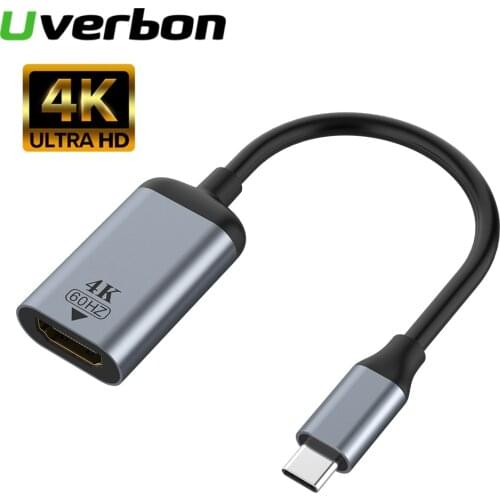 4K 60HZ Type C Adapter Type-C To HDMI-Compatible / VGA / DP / Mini DP / Rj45 Converter Cable For MacBook Pro Huawei Xiaomi Redmi
