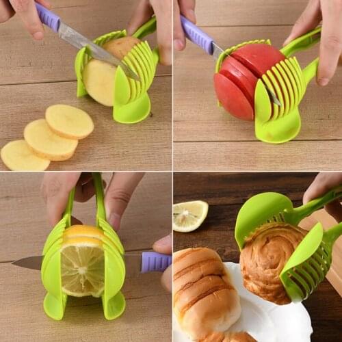 Kitchen fruit and vegetable slicing tool Tomato potato apple fruit slicer aid Kitchen gadgets kitchen accessories