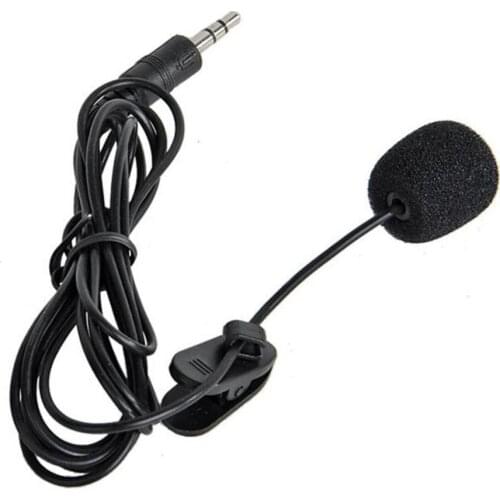 Mini Recording Tie Lapel Clip Microphone for Smart Phone Laptop PC Notebook