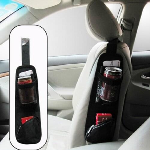 New Car Seat Storage Bag Car Organizer For Stowing Tidying Auto Seat Side Bag Hanging Pocket Non-woven fabric Bags car-styling