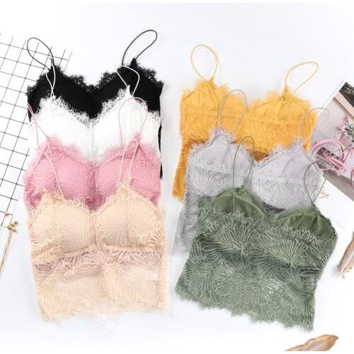 New Arrival Sexy Push Up Bra For Women Underwears Lace Floral Bralette Without Underwire Sexy Lingerie