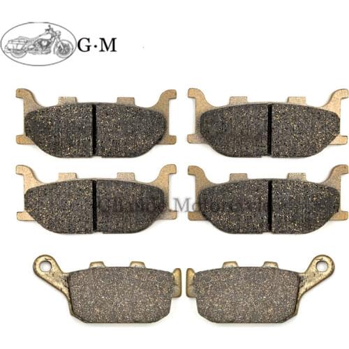 Motorcycle Front / Rear Brake Pads For YAMAHA FZ6R 2009-2017 XJ6 N/F/S Diversion 600 2009 2010 2011 2012