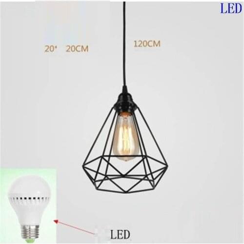 Deco Cuisine Lustre Pendente Industrial Pendant Light Suspendu Suspension Luminaire Luminaria Lampara Colgante Hanging Lamp