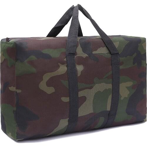 Foldable Camouflage Moving Bag Thickened Waterproof Oxford Cloth Storage Bag Duffel Large Capacity Quilt Organizing Bag reliable