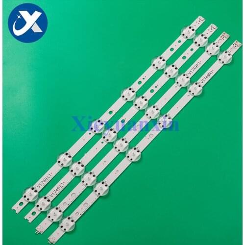 Xieyuanxin XY-024 led lg 49uj tv backlight 49'' V17 ART3 2862 Rev0.2 1 V17 49 L1/R1 led bar for 49UJ656
