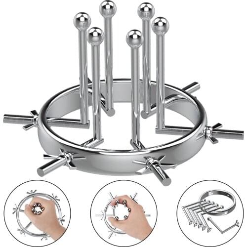 Vaginal Anal Expander Metal Butt Plug G Spot Sex Toy for Men Woman Anal Speculum Anal Toys