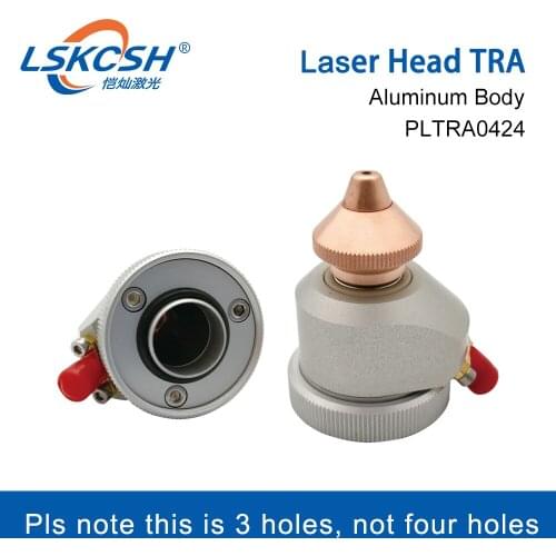 LSKCSH High Quality Fiber Laser Nozzle Connector TRA Alunimum Body PLTRA0424 for Fiber Laser Head Mini Laser Agents Wanted