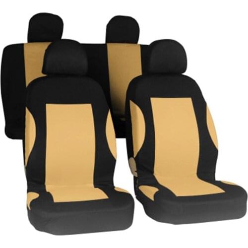 Beige car seat cover protector universal accessories car seat cover four seasons grey car seat cover