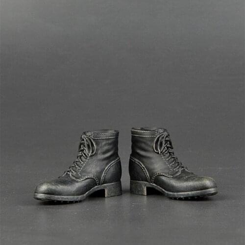 ZYTOYS ZY1024 1/6 Scale WWII German Soldier M37 Combat Boots Shoes Fit For 12" Action Figure Male Body