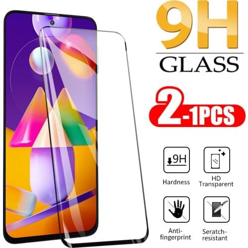 1-2PCS Protective Glass Safety Glass For Samsung Galaxy M31S Screen Protector On For Samsung Galaxy M 31s Tempered Glass 9H