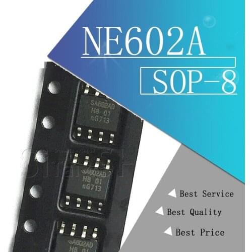 10pcs/lot NE602A SA602A NE602 SA602 SOP-8