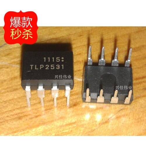 10PCS TLP2531 DIP8 new original authentic Optocouplers