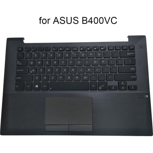 English computer keyboard for Asus Pro B400V B400VC B400A B400A-XH52 US keyboards Palmrest touchpad 90R-NUE1K2T80Y 13N0-NCA0311