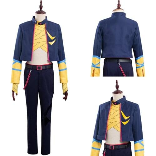 Anime SSSS.Dynazenon Gauma Uniform Suit Cosplay Costume Outfits Halloween Carnival Props