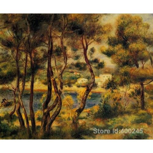 Paintings of Pierre Auguste Renoir Cape Saint Jean reproduction Oil on canvas High quality Hand painted