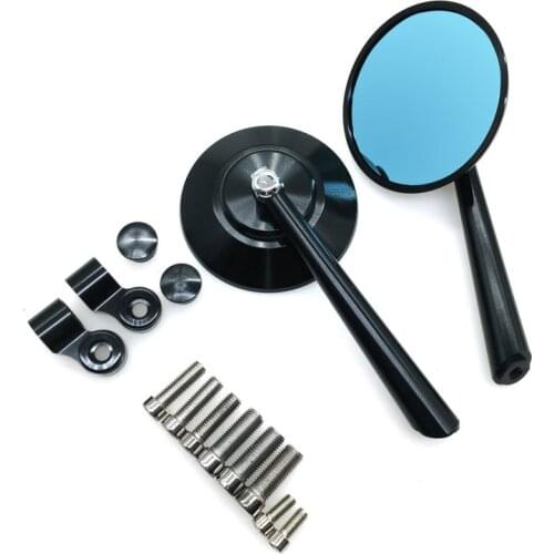 Round Rearview Mirrors for Niu U1 U+ N1 N1s M1 Universal Cnc Aluminum Refitted