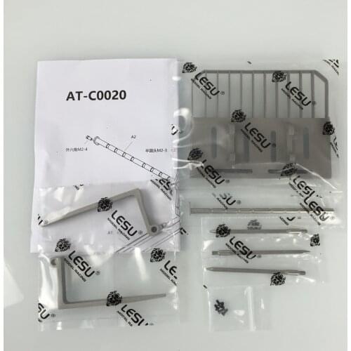 LESU RC Metal Fork Bucket for 1/14 Hydraulic Skid Steer Loader Bobcat Model TH18384-SMT2