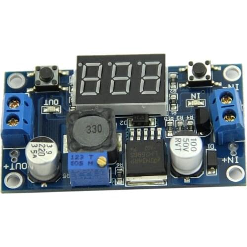 LM2596 DC 4.0~40 to 1.3-37V LED Voltmeter Buck Step-down Power Converter Module M06 dropship