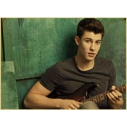 Shawn Mendes DIY Embroidery 11CT Cross Stitch Kits Needlework Craft Set Printed Canvas Cotton Thread Home Wholesale