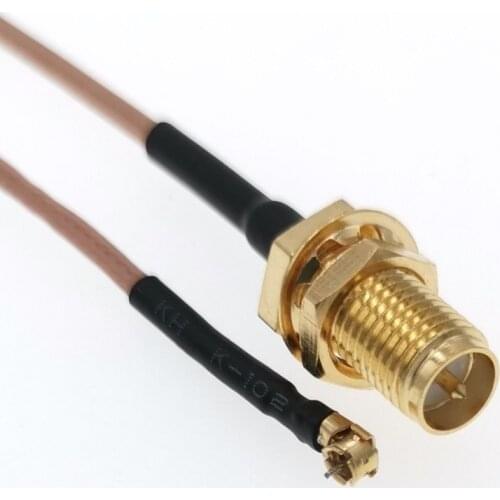 1pc MS156(DIY IPX) To RP-SMA Female RF Jump Cable RG178 15CM for LTE modem Yota LU150