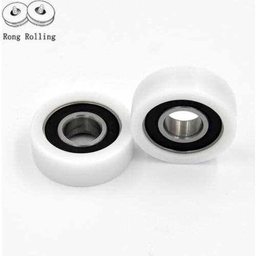 15*43*15 1.5 inch slidining plastic-coated bearings POM pulley/rollers/wheel bearing bore 15mm,diameter 43mm,thickness 15mm