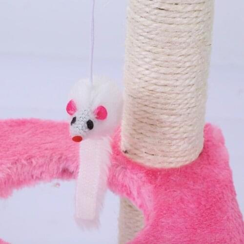 Cat Climbing Frame Small Platform Cat Scratching Post Cat Tree Cat Nest Cat Grab Board Cat Climbing Frame Cat Interactive Toy