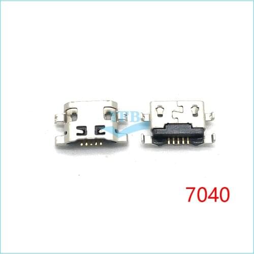 20PCS For Alcatel One Touch POP C7 Dual 7041D 7040 7041 OT7040 OT7041 micro usb charge charging connector plug dock socket port