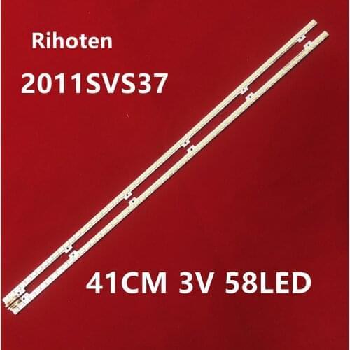 LED Backlight strip 58 lamp For 2011SVS37-FHD-5K6K5.5K-RIGHT LEFT LD370CGB-C2 LTJ320HN01-J UE32D5500 T370HW05 UE37D552 2011SVS37