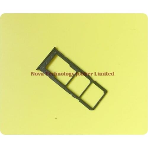 10Pcs/Lot For Samsung A10 SIM Card Tray Holder Slot Repair Parts A105 SD Tray Adapter Socket + Tracking