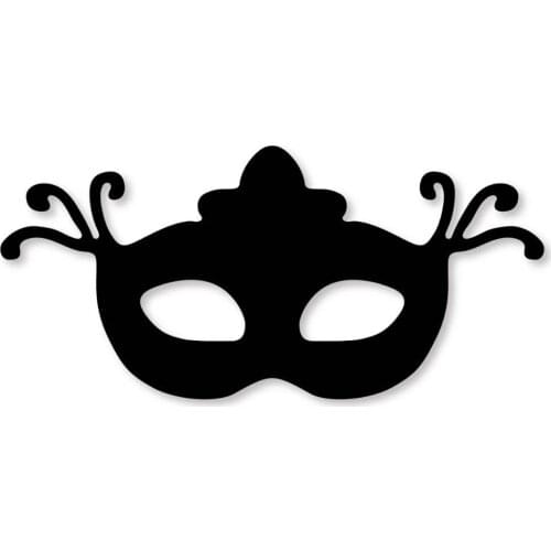 42*90mm Metal Cutting Dies Party mask cut die for DIY Scrapbooking Crafts Christmas Decoration new 2019 Die Cuts