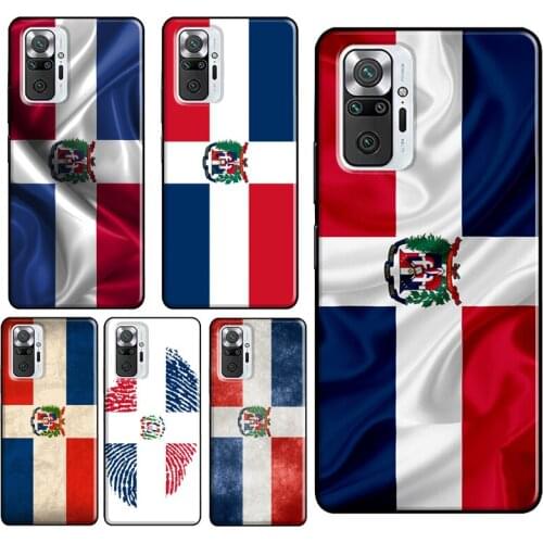 Dominican Republic Flag Phone Case For Xiaomi Redmi Note 10 Pro Note 9 Pro Note 8 Pro 8T 9S 7A 8A 9A 9C 9T Cover