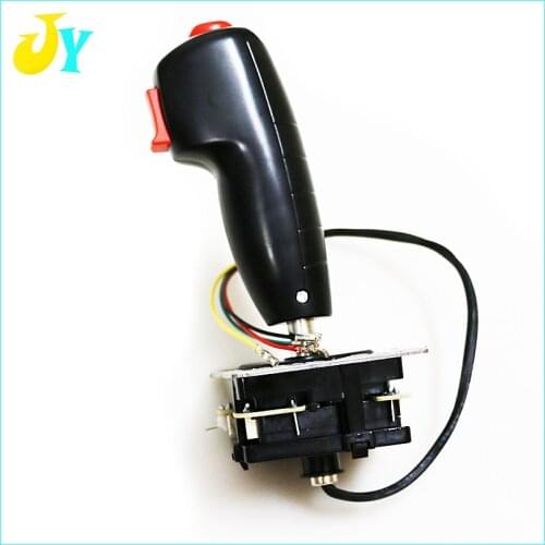 Grap Arcade flight yoke stick Joystick 8 way joystick with two trigger and top fire buttons